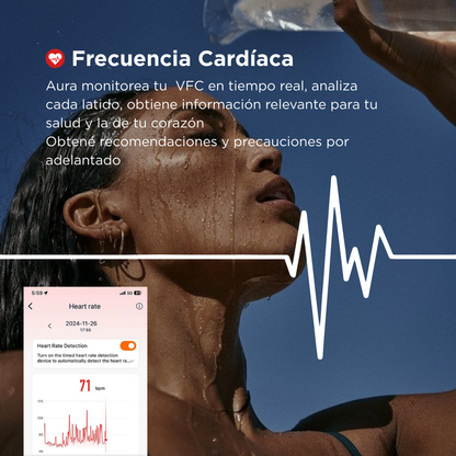 Aura Smart Band Pro -  Pulsera Fit Inteligente